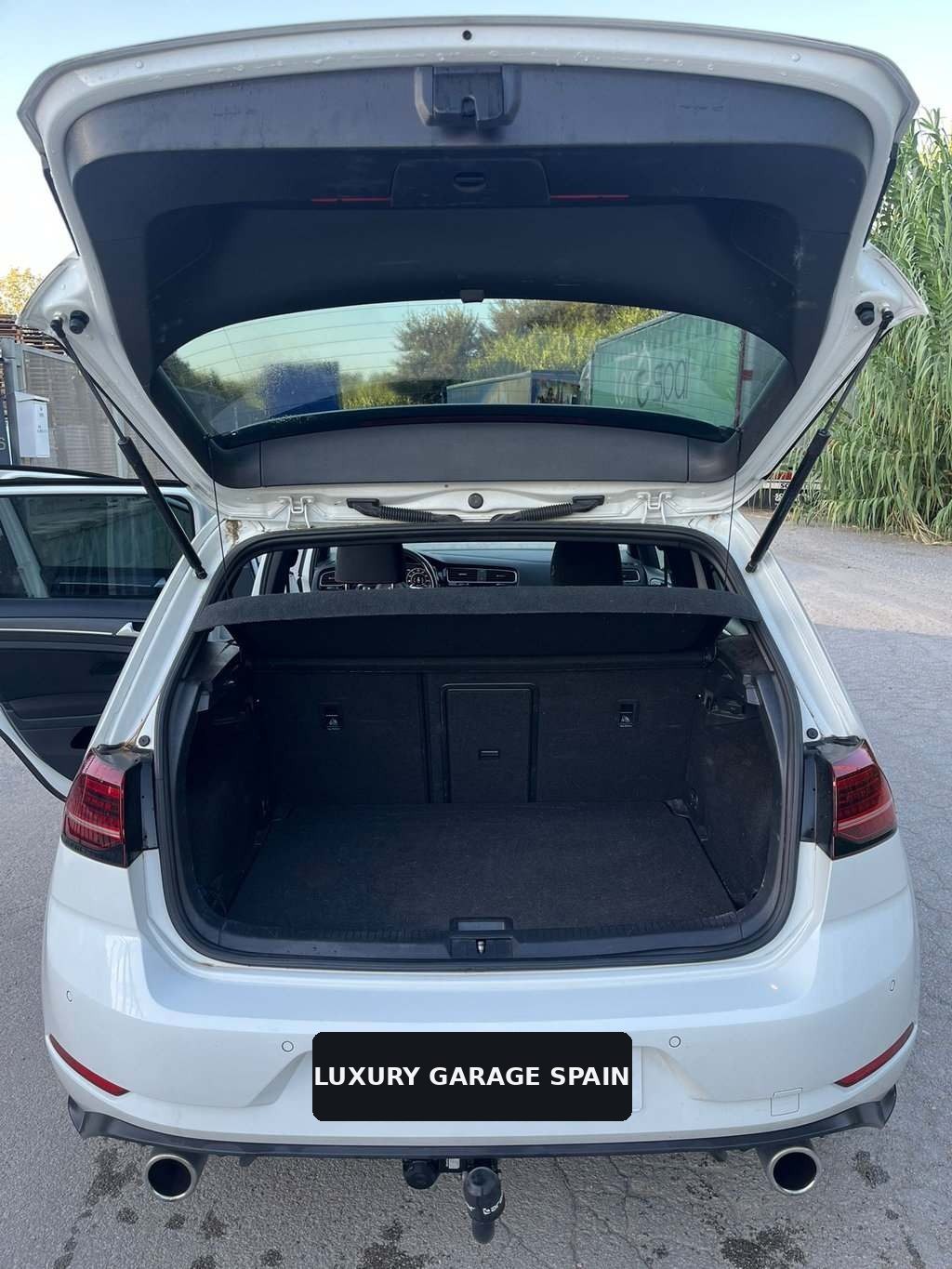 Maletero del Golf GTI