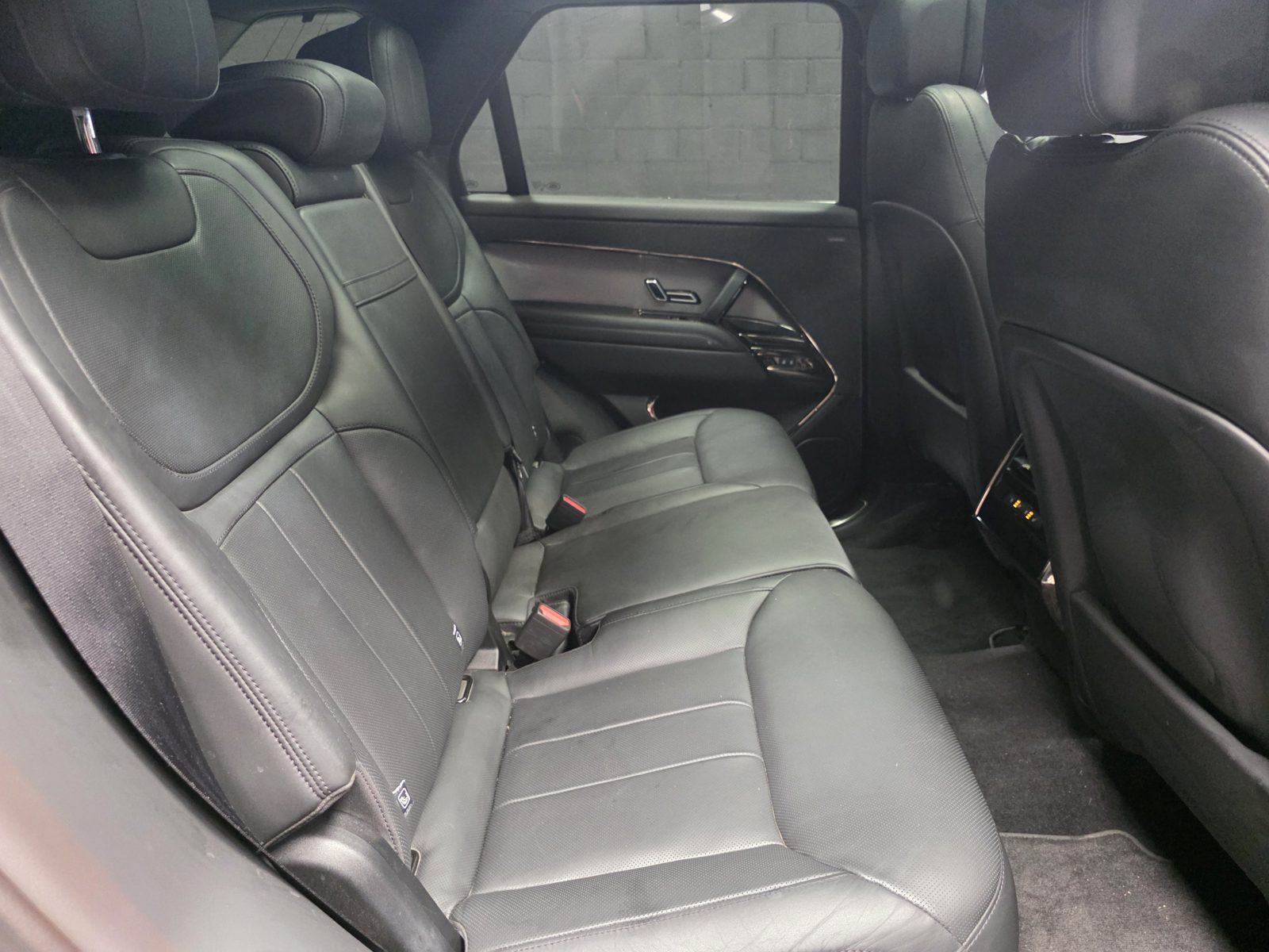 Plazas traseras del Range Rover Sport